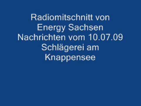 Mitschnitt Energy Sachsen Nachrichten - Schlägerei am Knappensee