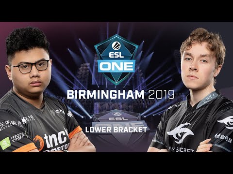 Dota2 - TNC Predator vs. Team Secret - Game 1 - Lower Bracket - ESL One Birmingham 2019