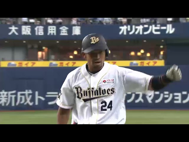 【7回裏】きょう1軍昇格のバファローズ・宮崎が躍動!! 終盤に貴重なタイムリー 2015/6/11 Bs-S