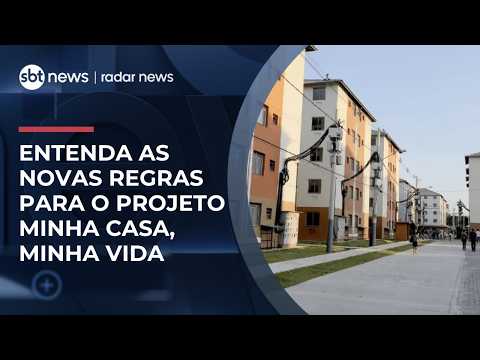 Alberto Ajzental — SBT — Novas regras para o Minha Casa, Minha vida mira classe média; veja análise | #RadarNews