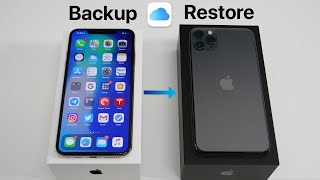 How to Backup Your Old iPhone and Restore to iPhone 11, 11 Pro, and 11 Pro Max
