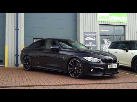 BMW 435d Grancoupe F36 Eibach springs wheel spacers Motech Performance