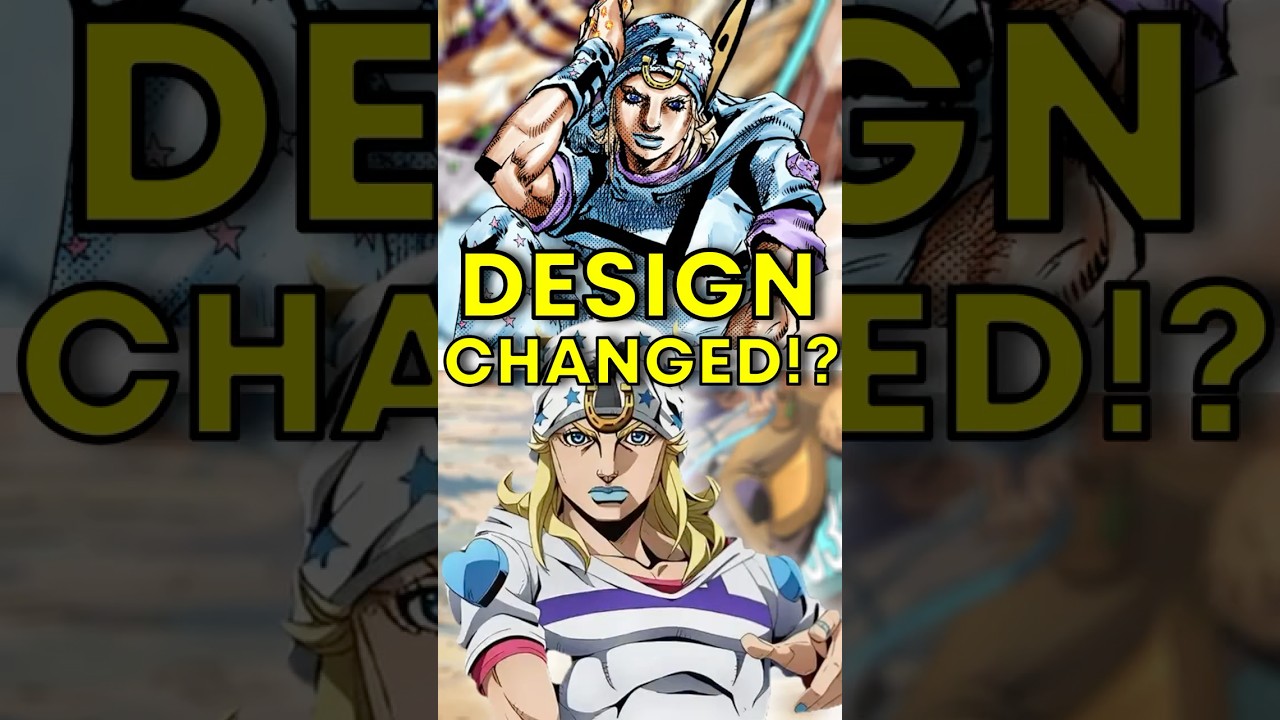 Johnny and Gyro's CHANGED Anime Designs