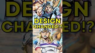 Johnny and Gyro&#39;s CHANGED Anime Designs