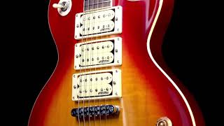 Video thumbnail for Vintage Guitars V100 triple pickup Cherry Sunburst by British Audio
