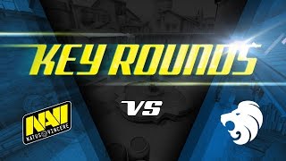 Key rounds: Na`Vi vs North on Inferno @ SL i-League StarSeries S3 (ENG SUBS)