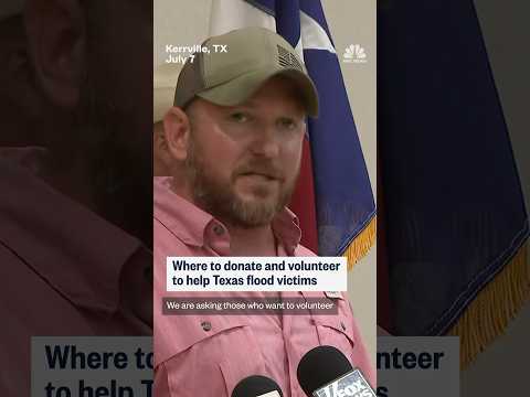 Where to donate and volunteer to help Texas flood victims