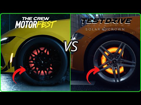 The Crew Motorfest VS Test Drive Unlimited S C Demo (Graphics Physics Details)