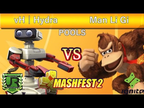 Mashfest 2 Singles  POOLS - vH | Hydra (ROB) vs Man Li Gi (Donkey Kong)