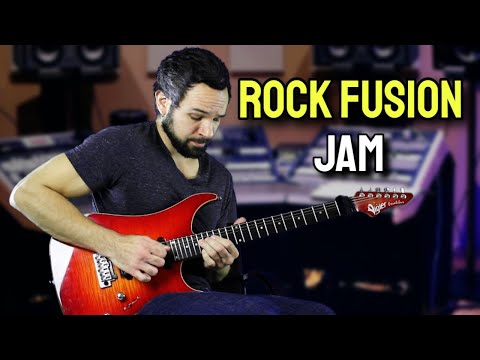 ROCK FUSION JAM | Cameron Allen - Rock Fusion Guitar Solo