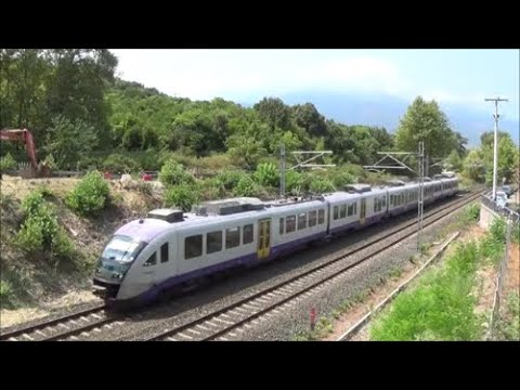 Thumbnail for InterCity and Regional trains at Macedonia 🇬🇷 (9.8.2021) by Car