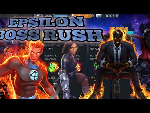 Epsilon Boss Rush |Marvel contest of champions |Second last boss rush