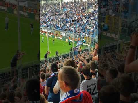 KFC Uerdingen 05 in Mannheim - Scheiß Verlierer! Pyro Chaoten sorgen für Spielabbruch!