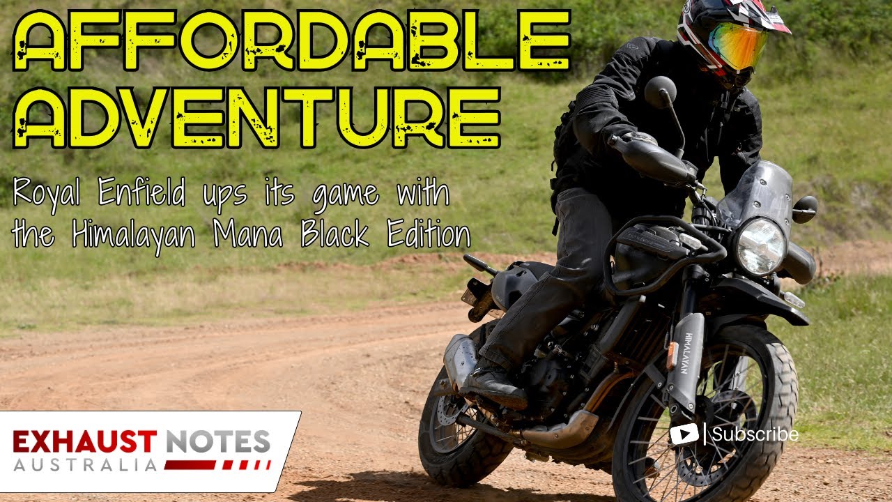 Barbed wire and all - 2026 Royal Enfield Himalayan Mana Black Edition - LAUNCH RIDE