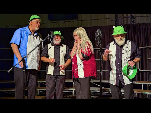 The Bowling Balladeers Quartet singing ‘Frog Kissin’ at the Spirit of St. Louis Chorus Spring Show 2025 in De Soto, MO.