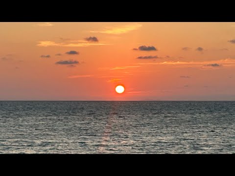 久米島の日の出2024年2月18日