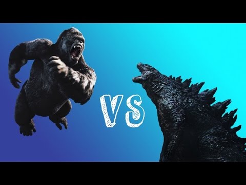 GODZILLA 2014 VS KING KONG (toy battle)