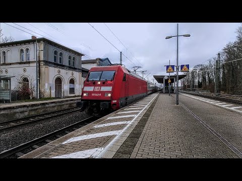 Another 100 m/h IC Berlin for Christmas!🎄 (160 km/h) - Fly-by -
