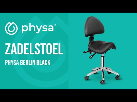 Video - Tweedehands Zadelstoel - 550-690 mm - 150 kg - Zwart