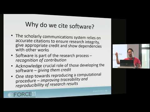 Checklists for software citation: what you need to know - Neil Chue Hong