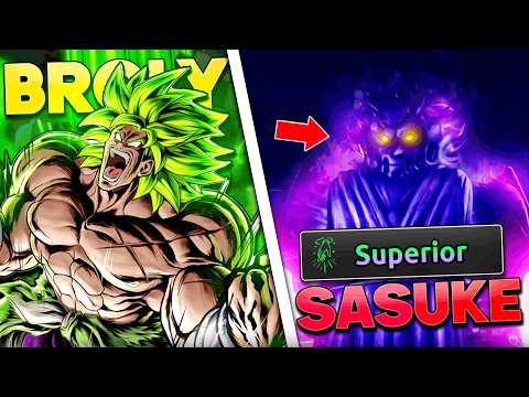Anime Final Quest | SASUKE & BROLY! (Full Showcase) #animefinalquest