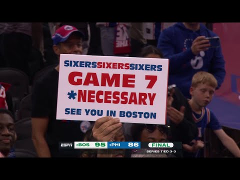 Boston Celtics Last 2 Minutes of Game 6 vs Philadelphia 76ers UNCUT (05/11/2023)
