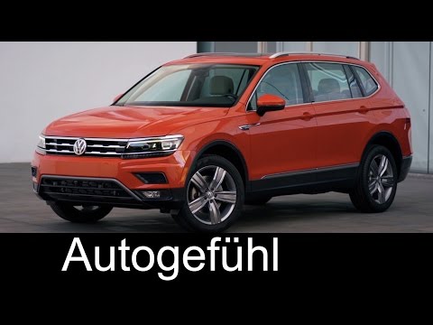 VW Tiguan Allspace (US LWB version) Volkswagen SUV  Preview all-new - Autogefühl