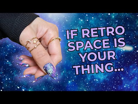 Retro Sci-Fi Nails You’ll Love 🚀 Space Age Mani x Me Unboxing