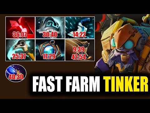 16 Kills Streak Without Dead Enemy Cant Stop Tinker | Dota 2 build 7.24