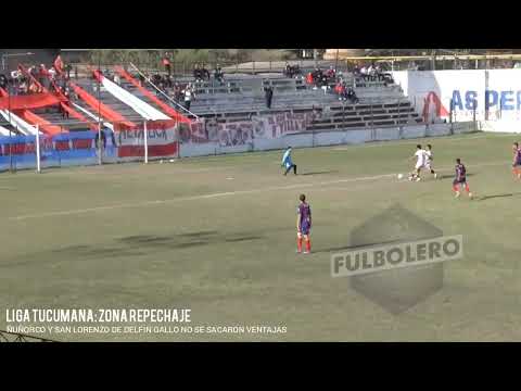 LIGA TUCUMANA 2022: Ñuñorco y San Lorenzo de Delfín Gallo no se sacaron ventajas