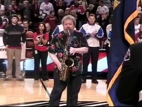 Dennis Marcellino - Portland Trailblazers - National anthems