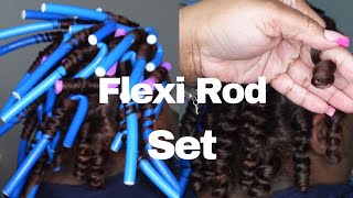 The ULTIMATE How To Flexi Rod Set for Natural Hair | Get PERFECT Results Ever Time! | Products Used
