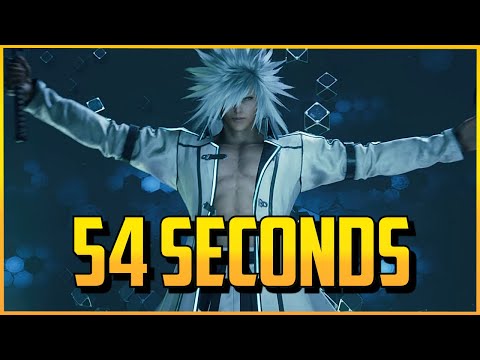 FF7R ▰ Destroying Weiss In 54 Seconds - No Damage 4k【Final Fantasy 7 Remake Intergrade】