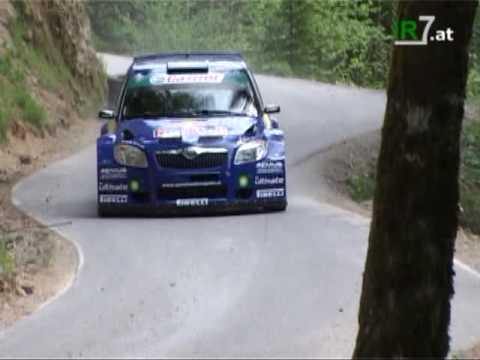 Skoda Fabia S2000 Rally Car in Action