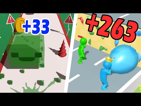 SLIME RUSH vs BALLOON POP 3D - Max Level Gameplay (Part 1)