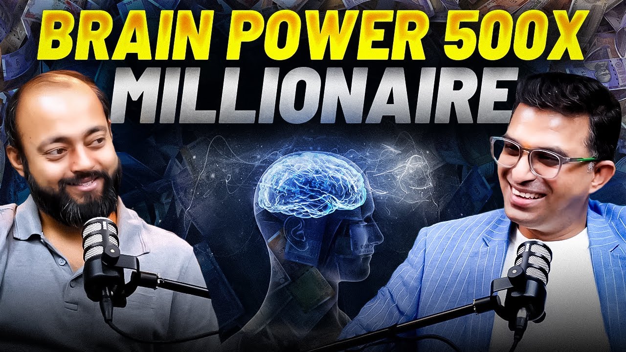 500 x Brain power like a MILLIONAIRE Ft Vikas Naagru | Abhishek Kar Pods