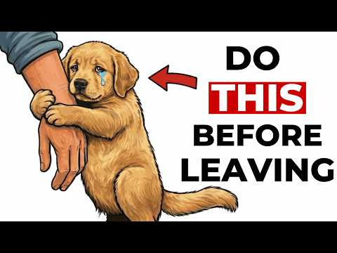 Before You Leave Your Dog Alone, Do THIS for 30 Seconds (Instant Calm)