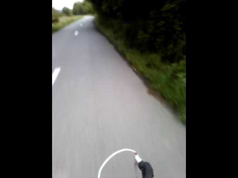 Coborare cu bicicleta de la Nadalbesti jud.Arad spre Ignesti