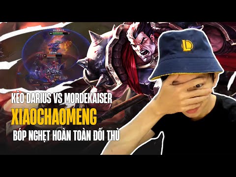 (Vietsub) XIAOCHAOMENG ANALYZES AND HANDLING THE EXTREMELY HOT DARUS VS MORDEKAISER BET