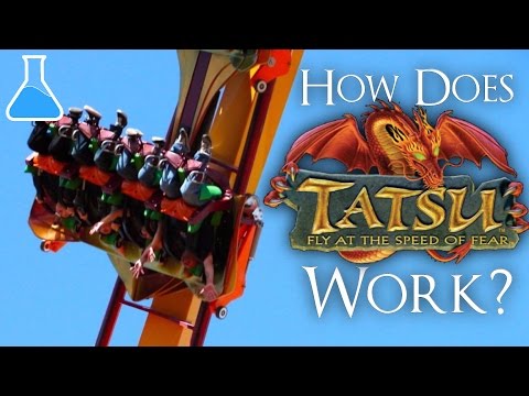 How It Works: B&M "Flying" Coasters (Tatsu @ Six Flags Magic Mountain)