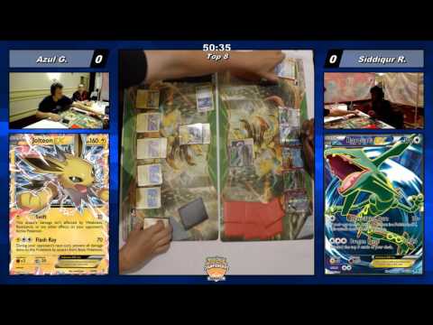 Pokemon TCG 2016 MA Regionals - Azul G. (Eelektrik) vs Siddiqur R. (Rayquaza) - Top 8