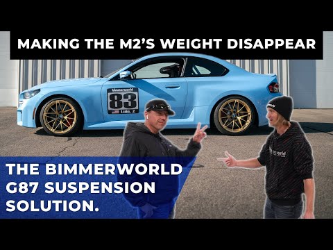 Turning a HEAVY G87 M2 into a NIMBLE TRACK TERROR!