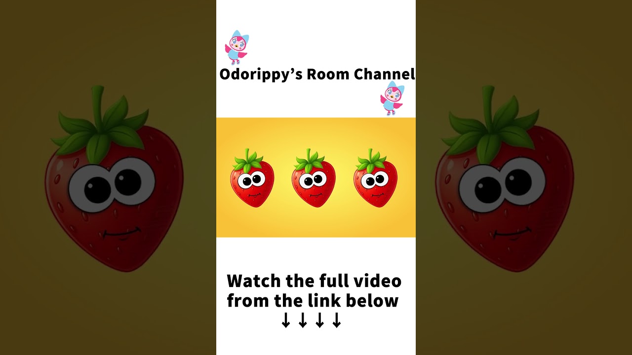 1.2.3.4.5?🍓【Kids Easy Dance / Japanese Children's Songs】歌詞・知育・発育・運動 by おどりっぴぃのおへや