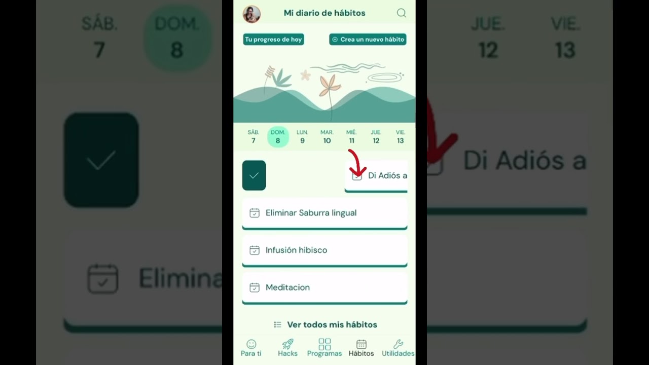 Píldora 11: Crear un hábito medible | Hacktua App