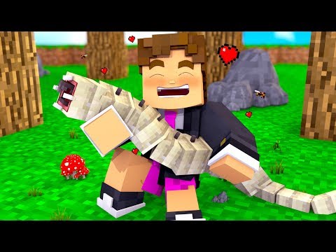 Minecraft: Baby Pet Worm! - Dragon Hunters ‹ Loki ›