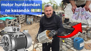 MOTOR HURDASINDAN BÜYÜK KAZANÇ. We made money from scrap engines.