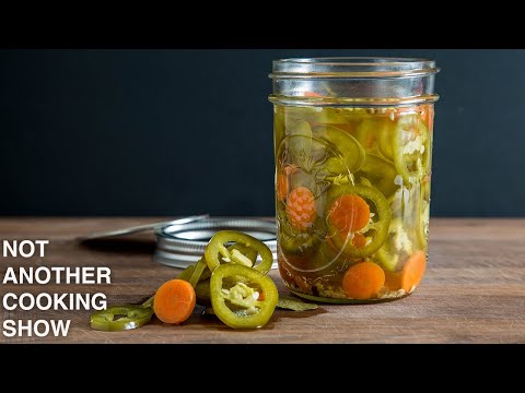 easy PICKLED JALAPENOS