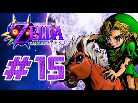 The Legend of Zelda Majora's Mask 3D - 100% Walkthrough Part 15 Romani Ranch & Ikana Graveyard [HD]
