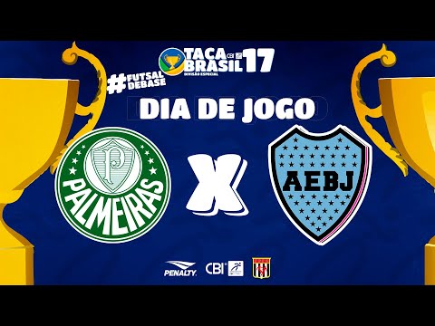 Taça Brasil CBI Sub 17 Masc. Especial | Palmeiras x AEBJ Boca Junior | 5º ao 8º Lugar | Ao Vivo