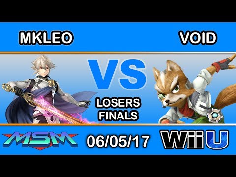 MSM 24 - Echo Fox MVG | MkLeo (Corrin) Vs. CLG | VoiD (Fox) Losers Finals - Smash Wii U